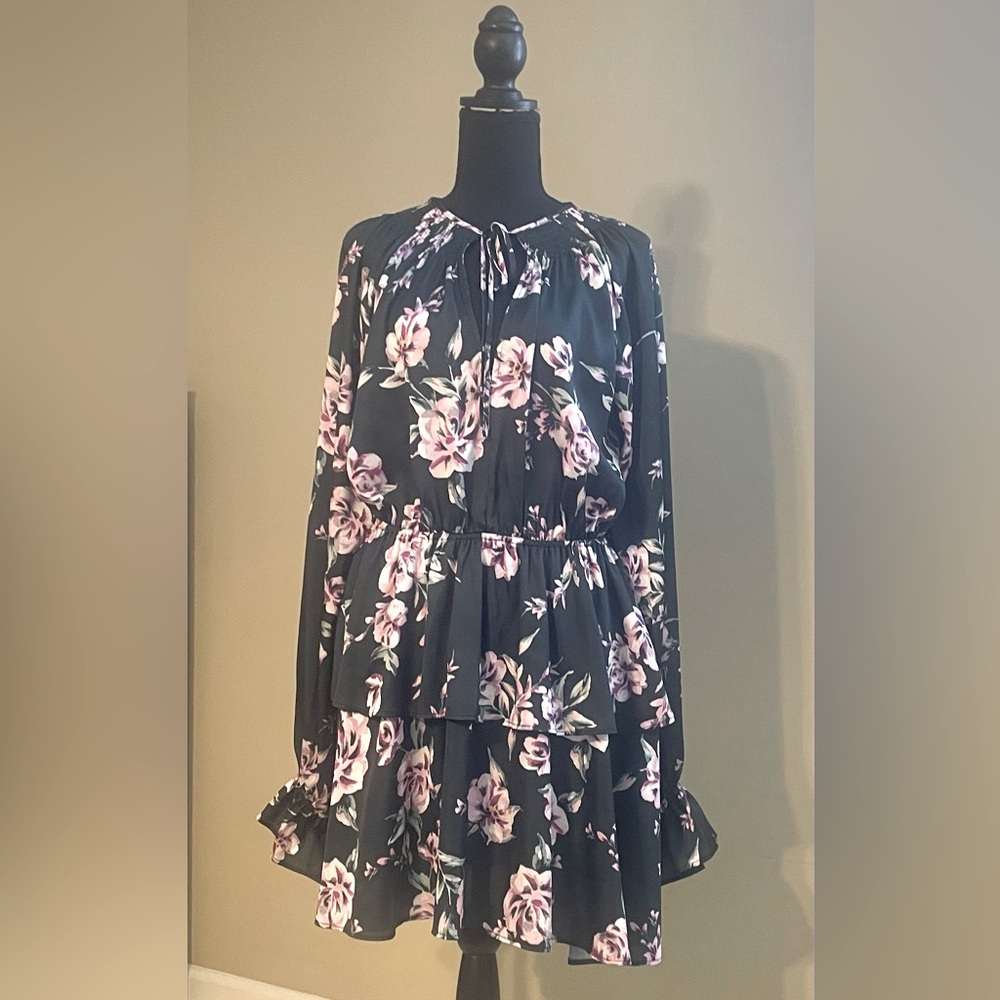 Long sleeve Silk Dress by Tularosa from Saks Size Large